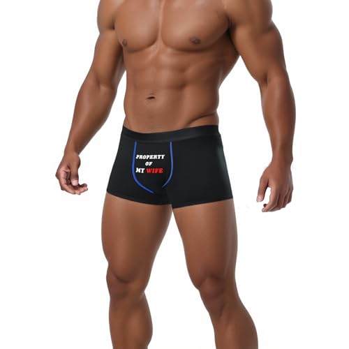 Mens short Boxer Briefs with Hilarious and Novelty Printing,short Underwear Comforable,Anti-Chafing and Breathable.4
