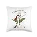 Toy Poodle TWAS The Tism M Lord Funny Autism Meme Graphic Throw Pillow
