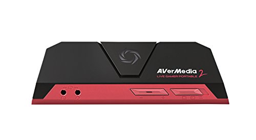 AVerMedia (GC510) Live Gamer Portable 2 (LGP 2) - YouTube & Twitch - Plug and play, Capture Card, Switch gameplay in 1080p60