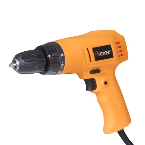 Hoteche 320W 10mm Torque Drill, 19+1 Torque Settings Corded Electric Drill for...