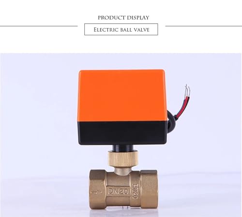 Vanne motorisée DN50 laiton 12VDC pour automatiser l'eau - 5