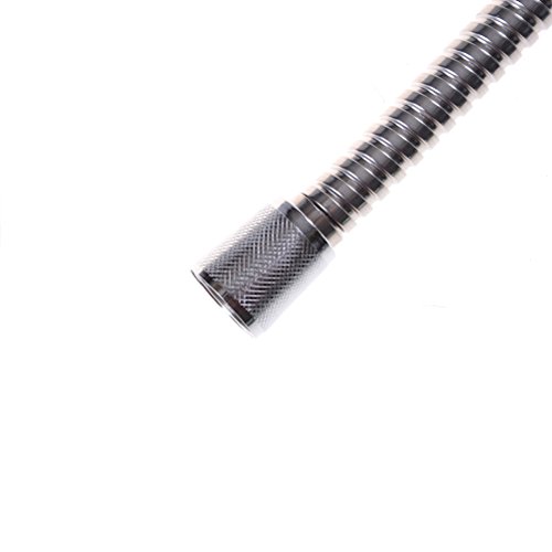 Manguera cromada flexible de acero inoxidable para evitar enredos y fugas en el baño 6