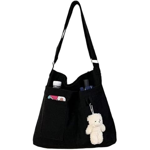 HAN-LBG Canvas Tote Bag with Zip Cover