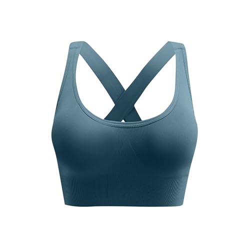 Wisgofre Women's Racerback Sports Bra for Yoga and Workout