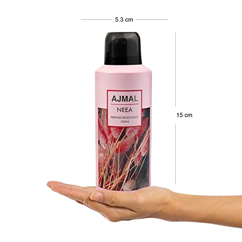 Ajmal Neea Deodorant Floral Perfume 150ML Long Lasting Scent Spray Gift for Women, Online Exclusive - Image 5