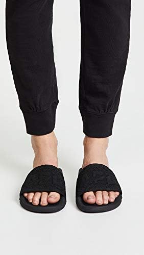 APL: Athletic Propulsion Labs Women's Big Logo Techloom Slide Slipper, Black, 9 | Image 2