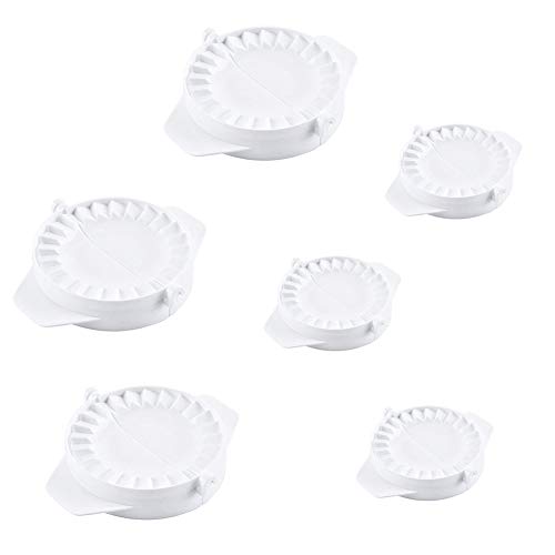 Ho Ravioli Dumpling Maker - Juego de 3 moldes para repostería de ravioli de tarta para accesorios de cocina (pequeño mediano grande)