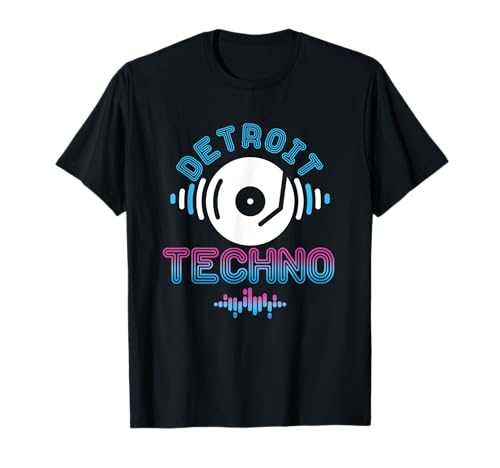Detroit Techno | Estado americano de Michigan | Ciudad de Detroit Camiseta