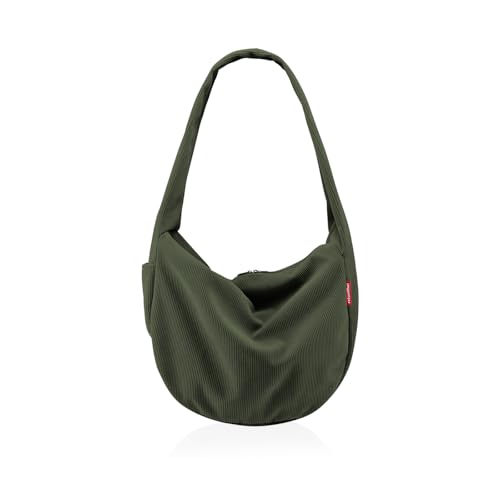 reisenthel moon bag cord dark matcha - Praktische Umhängetasche maximal flexibel