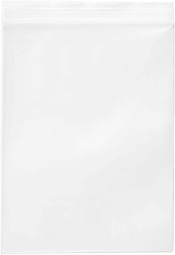 3 bolsas de plástico pequeñas de polietileno transparente y con cierre de 0.079 in para tarjetas de galletas de caramelo, paquete de 200 por L-BOST