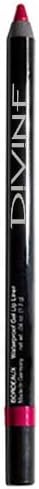 Divine Skin & Cosmetics - Lip Liner Pencil - Waterproof Gel Lip Liner - Kiss Proof, Highly Pigmented Gel Lip Liner - Bordeaux