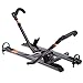 KUAT Sherpa 2.0 Durable Lightweight Aluminum Compact 2 Bike Transporting Hitch Rack with Cable Lock & Foldable Tire Cradles | Capacity - 40 Lbs per Tray, Gray Metallic & Orange Anodize, 2
