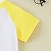 ZFZDRen 1-14Y Baby Baseball Tee Toddler Boys Girls Raglan T Shirt Kids Blouse Short Long Sleeve Casual Crew Neck Tops (Yellow-1,13-14 Years)