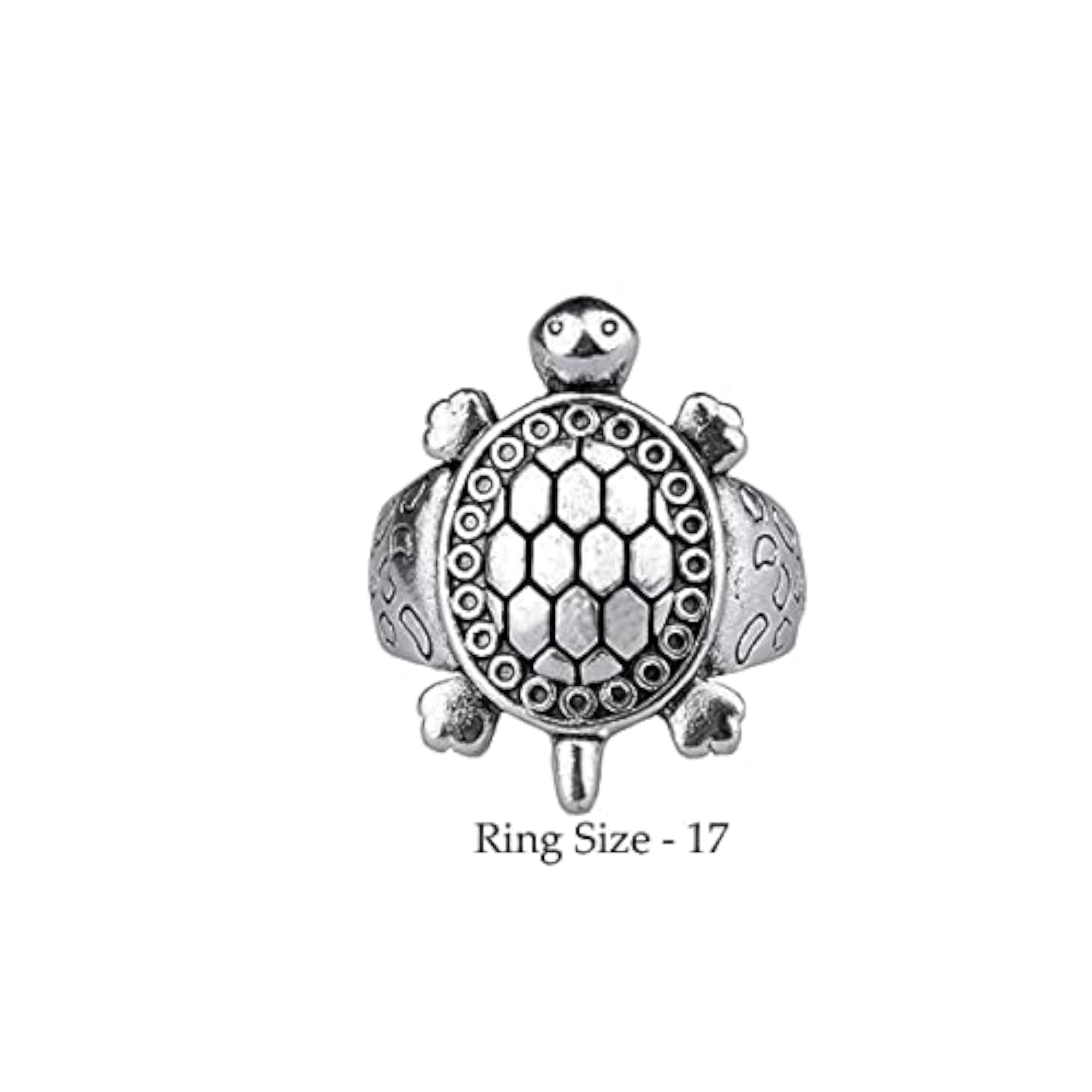 Tortoise Silver Ring, Unisex Vastu Ring
