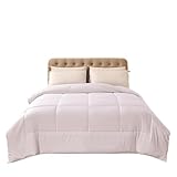 FLORA CASA Blanc Couette 4 Saisons 300 g/m²   Blanche  Microfiber   Légère et Respirante   Taille Double 240 x 260 cm (240 X 260 cm)