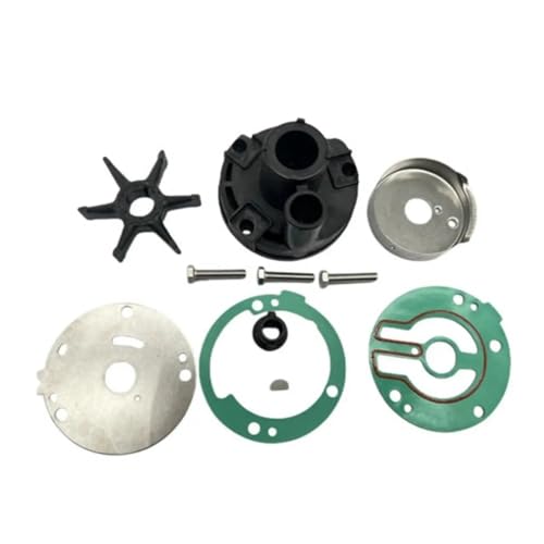 Kit reconstruction pompe à eau turbine et joints pour moteur hors-bord 2T