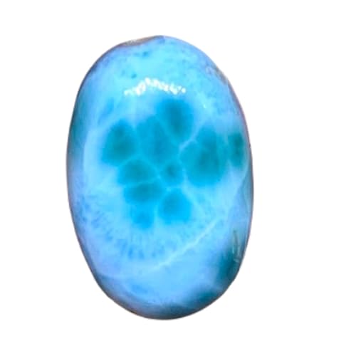 Larimar naturel cabochon ovale 19x12mm pour la création de bijoux DIY