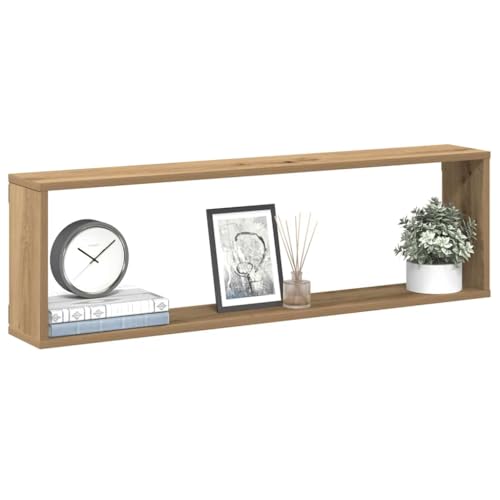 Design compact et chêne artisanal pour ces étagères murales - 2