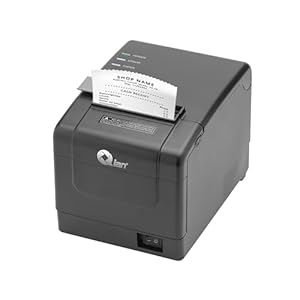 Qian Anjet80 80mm Thermo-Belegdrucker Schwarz