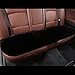 EGBANG 1 Set 3 pcs Soft Fluffy Auto Seat Cover Faux Wool Auto Front & Back Seat Pad Car Seat Cover Protector Cushion Soft Warm for Winter Mat Universal Fit (Black)