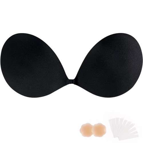 Image of Sticky Bras Push Up Adhesive Invisible Bra Backless Strapless Bra for Women
