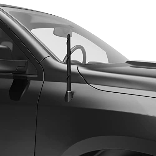Ksaauto ANTENNA FITS FOR F150 Short Antenna For Ford F150 2009-2024, Ford F250 F350 2017-2024, Truck Antenna Ford F-150, 7 Inch F-250 F-350 Bronco Stubby Antenna Replacement thumb #3