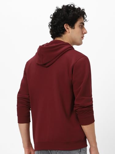 Image of Neostreak Men's Cotton Hooded Neck Zippered Sweatshirt