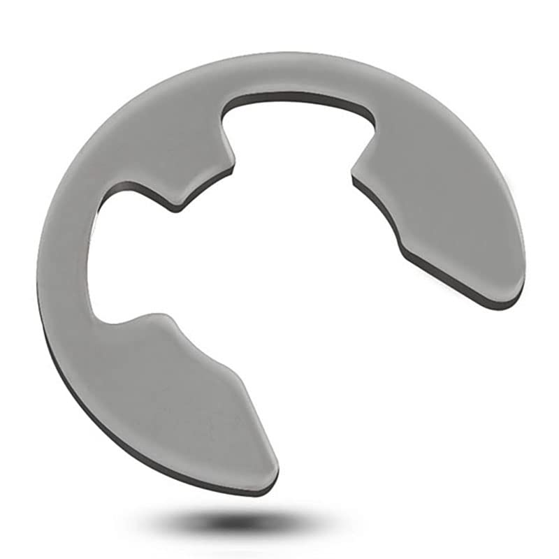 E-Shaped Clamp Ring A2 Stainless Steel Clamp Shaft Fastener Retaining Ring Washer M1.5 M2.5 M3.5 M4 M5-M5 - (Inner Diameter: M7, Number of Pcs: 10Pcs)