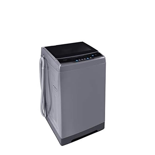 COMFEE’ 1.6 Cu.ft Portable Washing Machine, 11lbs Capacity Fully Automatic Compact Washer with Wheels, 6 Wash Programs Laundry Drain Pump, Ideal for