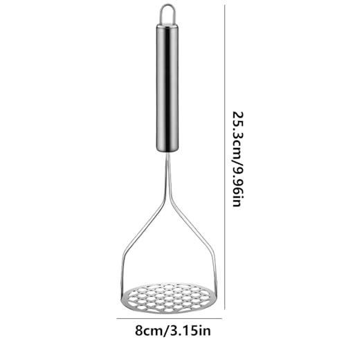Kartoffelmasher - Kartoffel -Ricer - Edelstahl - -Ricer Press | Food Press Küchengeräte Für Heimrestaurant Camping Barbecue Party Picknick Fleisch Avocado