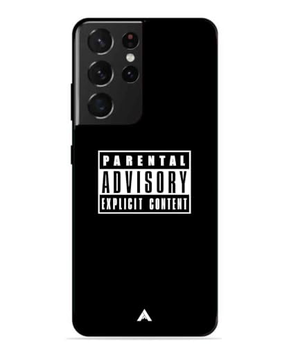 Image of Premium Explicit Case for Samsung Galaxy S21 Soft-Touch Metal TPU Back Cover, Shockproof, Designer, Aesthetic Mobile Phone Case (Glossy Finish)