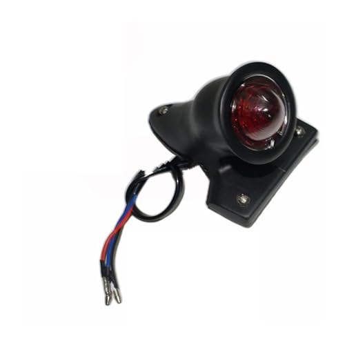 Feu arriere moto vintage noir ideal pour les longues balades en Touring ou Suzuki