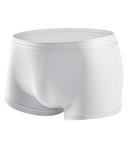 WINDAY Men's Briefs Ice Silk Breathable Underwear Lace Boxer Briefs3