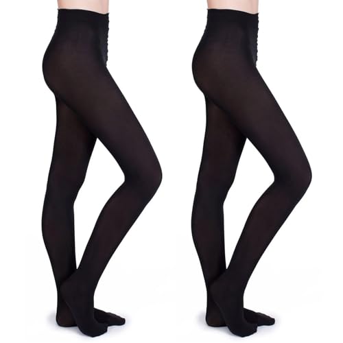 BBXWANG Collant Termici Donna 100 Denari Nero