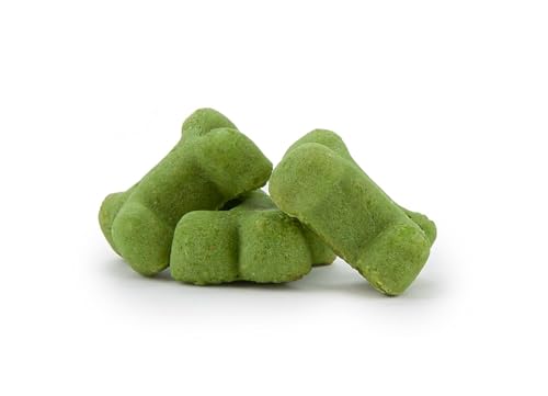 HAPPET® Leckereien für Hunde DB07 - Pfefferminzkekse mit 500g Würfel - Frischer Atem und gesunde Zähne - leckere Bisse für Hunde aller Rassen - Ideal zum Belohnen und täglichen Gebrauch