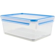 Emsa Food Container "Clip & Close 2.0" 125.11 fl. أوقية ، شفافة / زرقاء