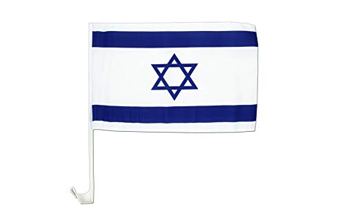 Israel Car Flag