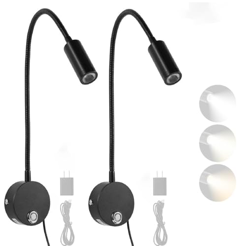 Apliques de pared LED para evitar fatiga visual al leer en la cama