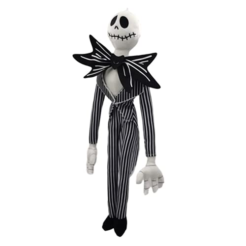 Pesadilla de Halloween Antes de Navidad Calabaza Rey Jack Juguete de Peluche Figura Esqueleto Hombre...
