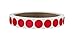 Roll Products 119-0002 Adhesive Dot Label, 1/2" Diameter, For Inventory and Marking, Red (Roll of 1000)