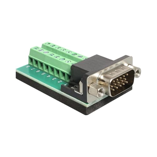 Delock Adaptador Vga Macho Terminalblock 16 Pin