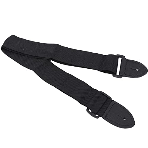 Perfeclan Sangle de Guitare Universelle Portable Noire pour Accessoires de Musique de Guitare électrique - Les Beatles, Paul McCartney, John Lennon, RIngo Starr, George Harrison Perfeclan Sangle de Guitare Universelle Portable Noire pour Accessoires de Musique de Guitare électrique – Image 3