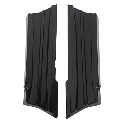 Placas laterais RC, placas laterais de substituição leves de plástico preto resistente ao desgaste n