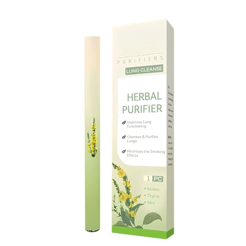 NHPY Barra Inhalador de hierbas, hierbas naturales, refuerzo de frescura natural para el aliento y la nariz, con mentol, refrescante al instante, ideal para llevar, viajes y uso diario (verde)