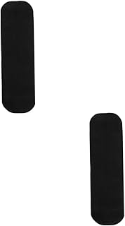 BESPORTBLE 2 Peças De Folha De Fita Adesiva Preta Fita Elétrica Preta Fita De Skate Cruiser Skate Longboard Lixa De Skate Papel De Areia Abrasivo Papel De Areia King Suprimentos