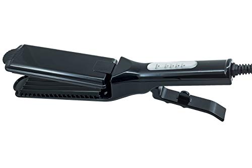 Takestop® Plancha para pelo profesional Frisee 1959 de cerámica, tecnología Tourmaline, para rizado, ondulado, color aleatorio