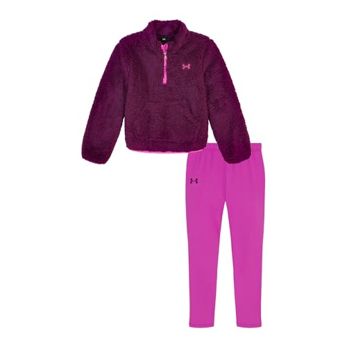 Under Armour UA MINKY 1/4 ZIP SET, Purple Mink - 1/4 Zip, 6X