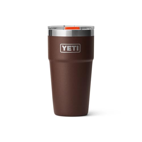 Image of YETI Rambler 20 oz Stackable Tumbler, Stainless Steel, Vacuum Insulated with MagSlider Lid