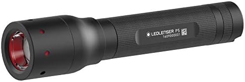 Ledlenser 501046 P7 Professional LED Torch, Black. Upgraded to 450 lumens, High Performance, Compact, Powerful, 1.5 V, 13 x 3.7 x 13 cm