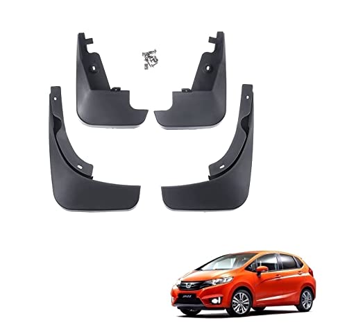 Image of Kozdiko Car O.E Type Custom Fit Front and Rear Mud Flap Guard Compatible for Honda New Jazz